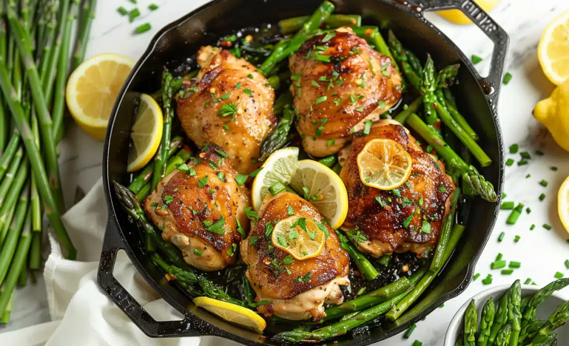 20-Minute Lemon Garlic Butter Chicken (Keto & Low Carb)