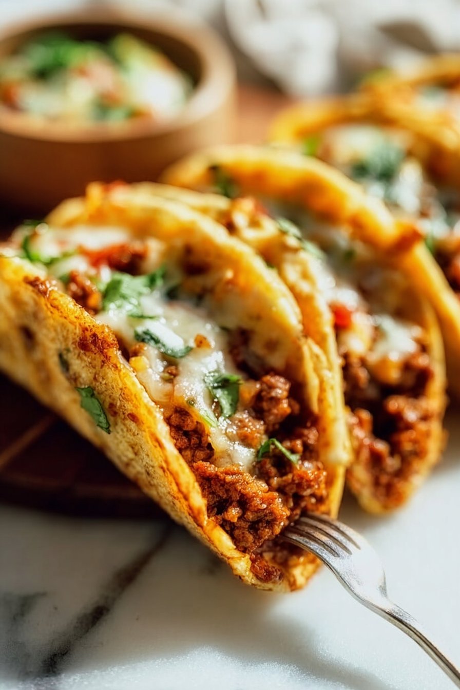 Oven Tacos: A Crispy, Cheesy Delight