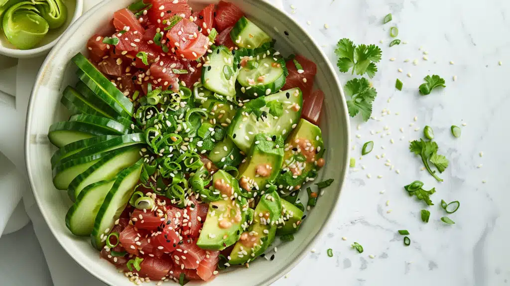 Spicy Tuna Salad Bowls (No Mayo, High Protein)